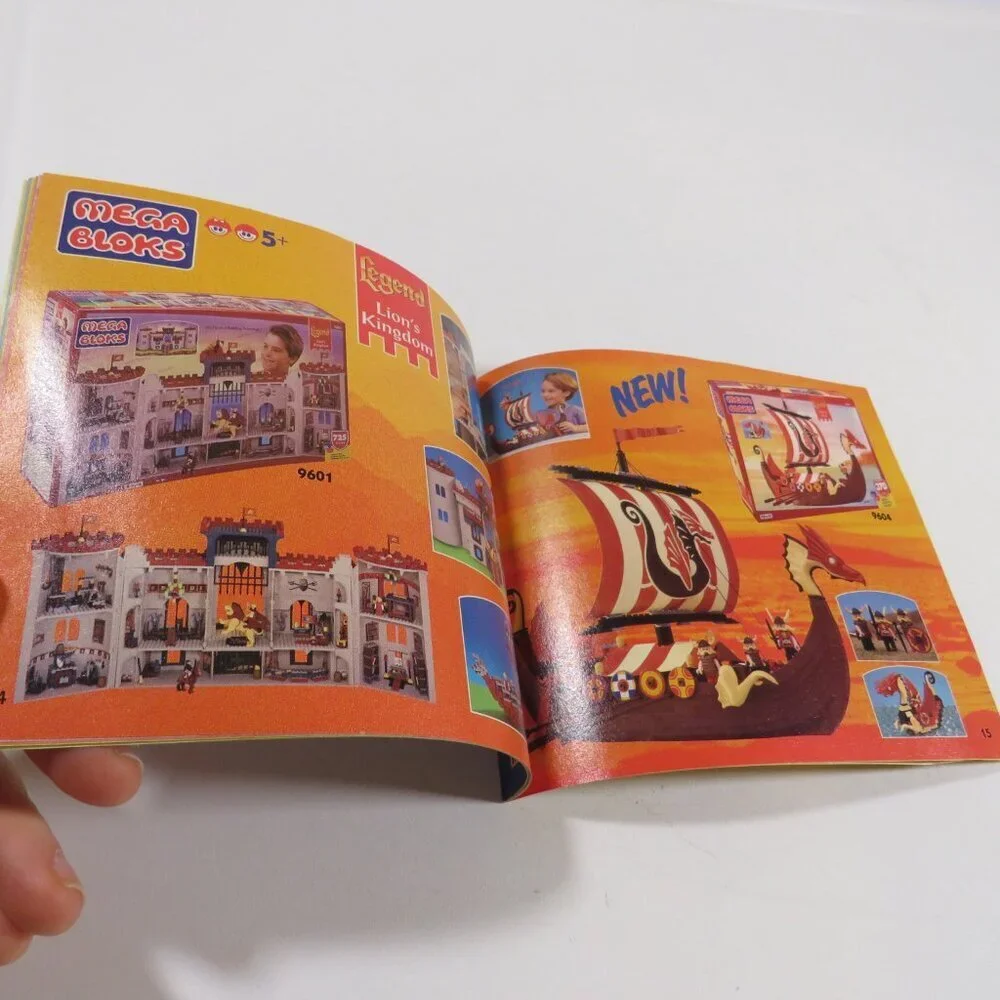 MEGA BLOKS CATALOG 1995
